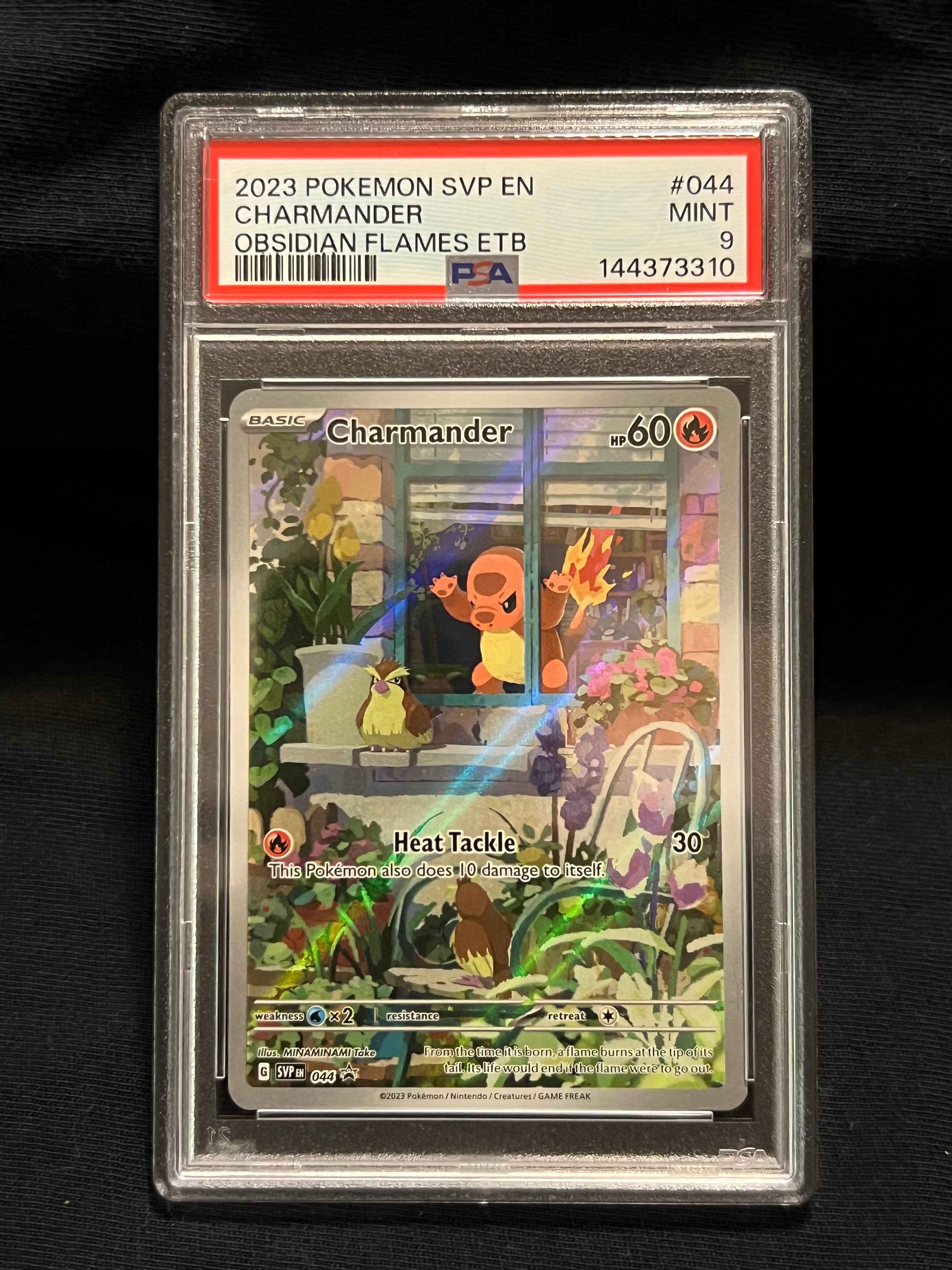2023 POKEMON SVP EN CHARMANDER OBSIDIAN FLAMES ETB
